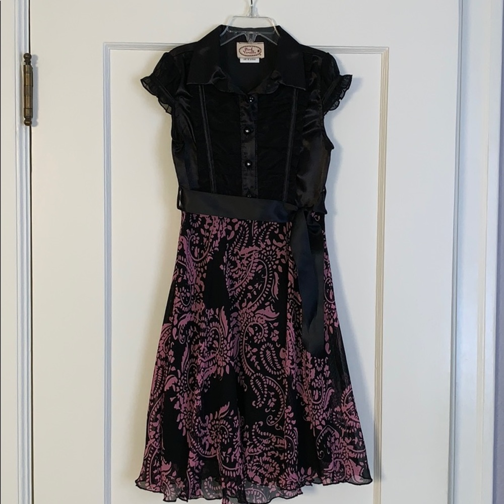 Pink and Vanilla Dress